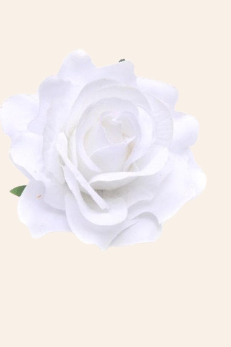 Blomster og roser på hårklips